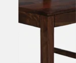 Marin Sheesham Wood 4 Seater Dining Set in Scratch Resistant Provincial Teak Finish - Image 11