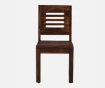 Marin Sheesham Wood 4 Seater Dining Set in Scratch Resistant Provincial Teak Finish - Image 6