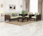 Morris 3+1+1 Wooden Sofa Set
