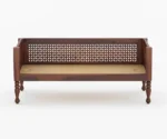 Neil Sheesham Wood Diwan - Image 6