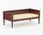Neil Sheesham Wood Diwan - Image 7