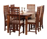 Nuvetta Sheesham Wood 6 Seater Dining Set - Image 2