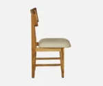 Ortrand Acacia Wood 6 Seater Dining Set In Natural Finish - Image 9