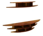 Parow Wooden Wall Mounted TV Unit - Image 2