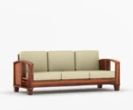 Parsons 3+1+1 Wooden Sofa Set - Image 5