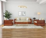 Peter 3+1+1 Wooden Sofa Set