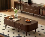 Poplar Solid Wood American style TV Cabinet - Image 7