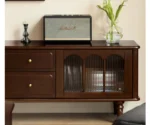 Poplar Solid Wood American style TV Cabinet - Image 9