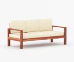 Romy 3+1+1 Wooden Sofa Set - Image 8