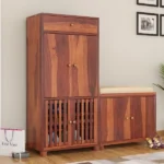 Sheesham Wood Shoe Rack