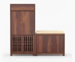 Sheesham Wood Shoe Rack - Image 4