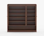 Simon Acacia Wood Cane Shoe Rack - Image 6