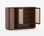 Starc Acacia Wood Cane Shoe Rack - Image 2