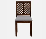 Tourconing Sheesham Wood 4 Seater Dining Set In Provincial Teak Finish - Image 10