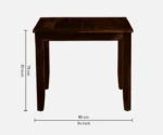 Tourconing Sheesham Wood 4 Seater Dining Set In Provincial Teak Finish - Image 2