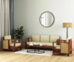Parsons 3+1+1 Cane Sofa Set