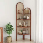 Solid Wood Cane Book Shelf