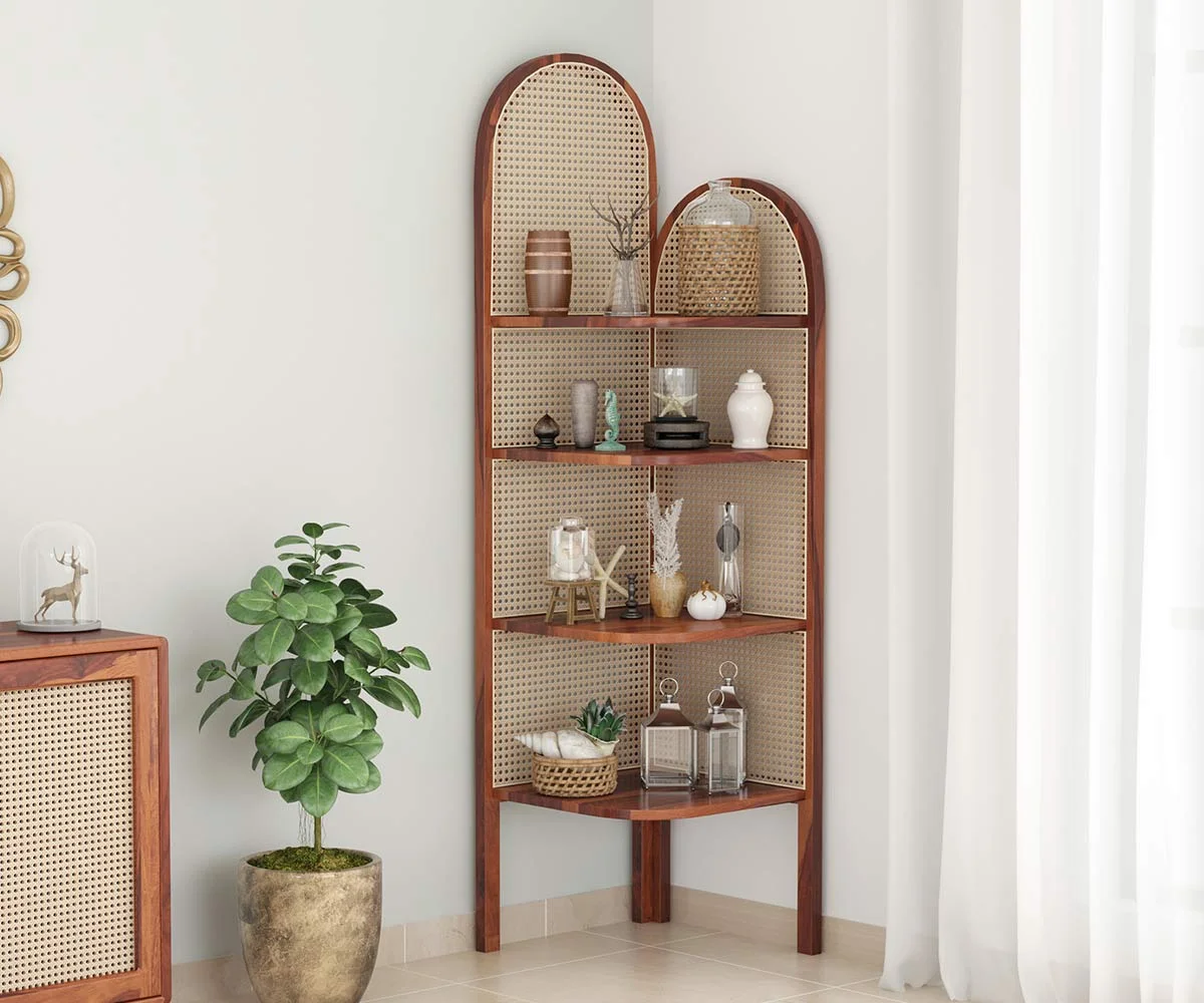 Willa-Solid-Wood-Cane-Book-Shelf-1.webp Solid Wood Cane Book Shelf - Image 1